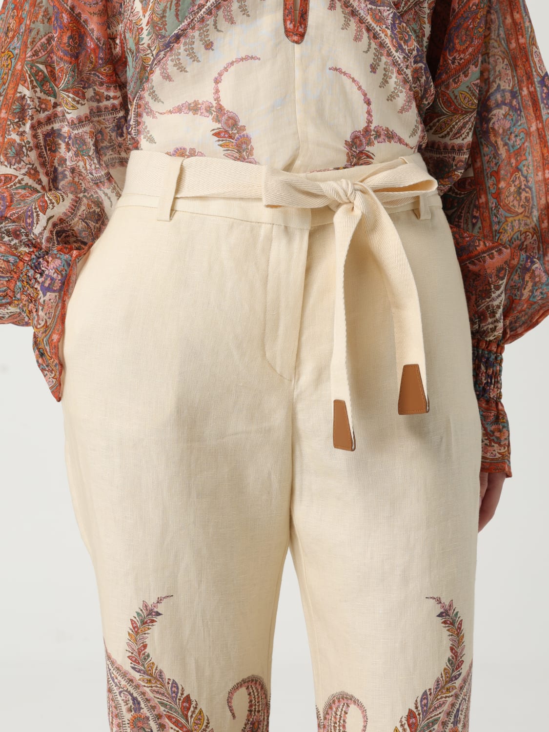 ZIMMERMANN PANTS: Pants woman Zimmermann, Multicolor - Img 5