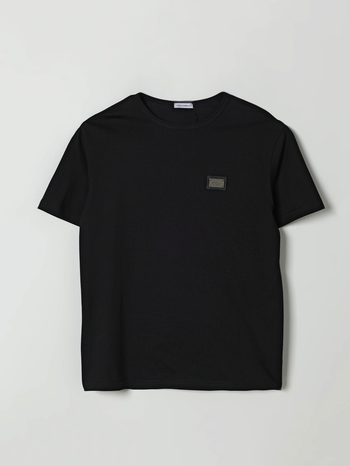 DOLCE & GABBANA T-SHIRT: T-shirt kids Dolce & Gabbana, Black - Img 1