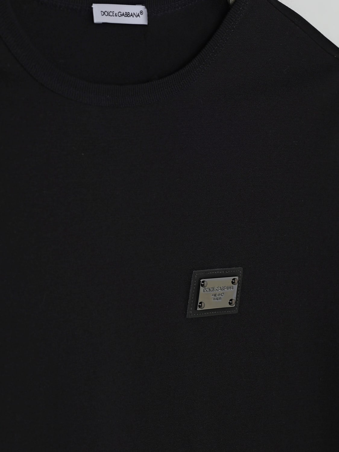 DOLCE & GABBANA T-SHIRT: T-shirt kids Dolce & Gabbana, Black - Img 3