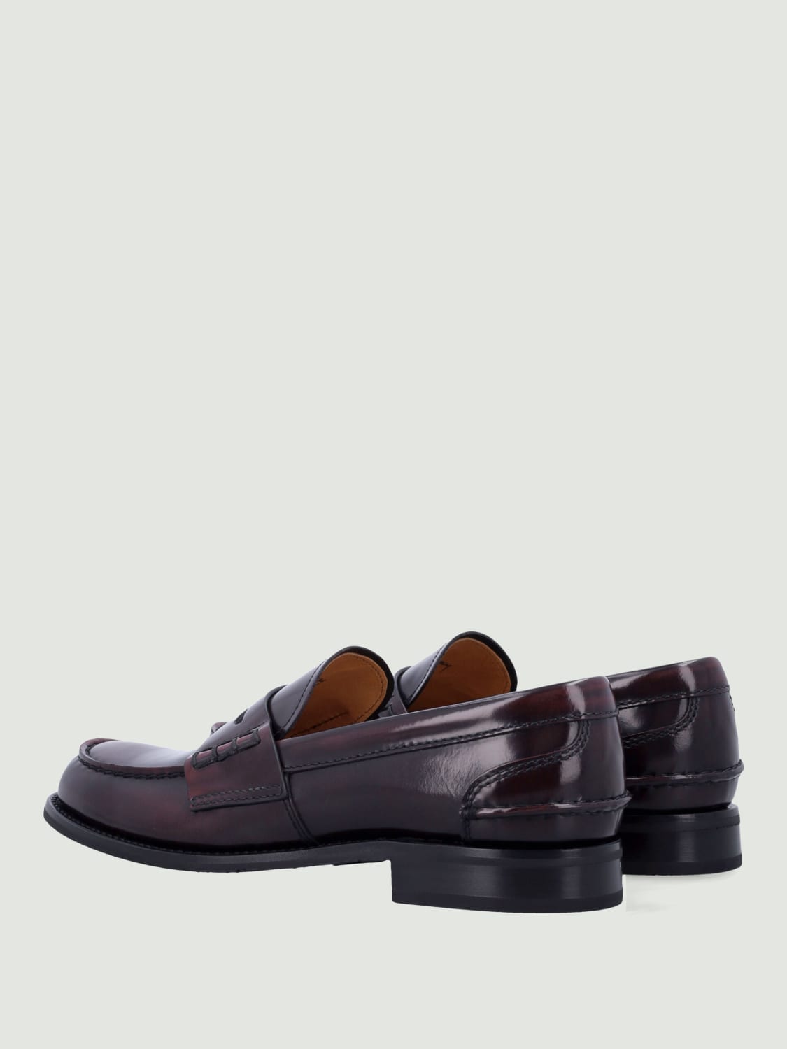 CHURCH'S LOAFER: Loafers woman Church's, Burgundy - Img 3