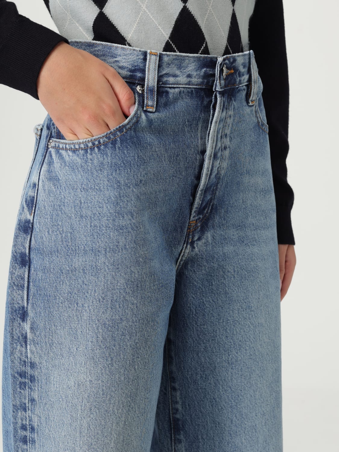 FRAME JEANS: Jeans woman Frame, Denim - Img 3