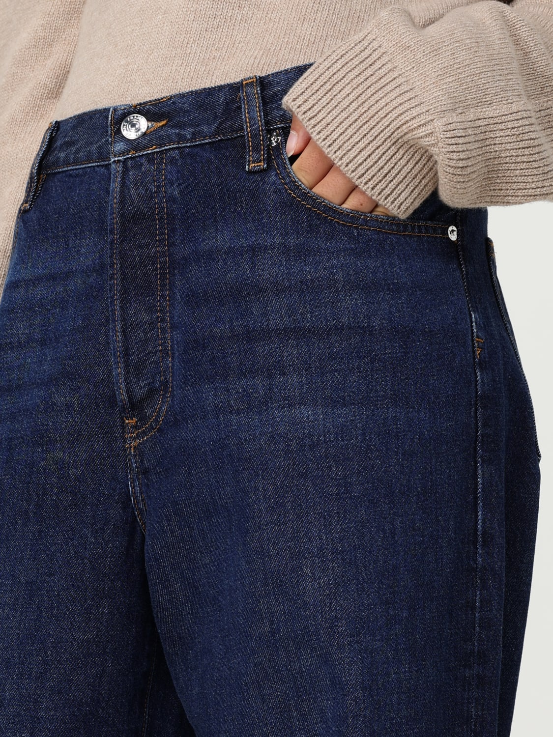 FRAME VAQUEROS: Vaquero mujer Frame, Azul Oscuro - Img 3