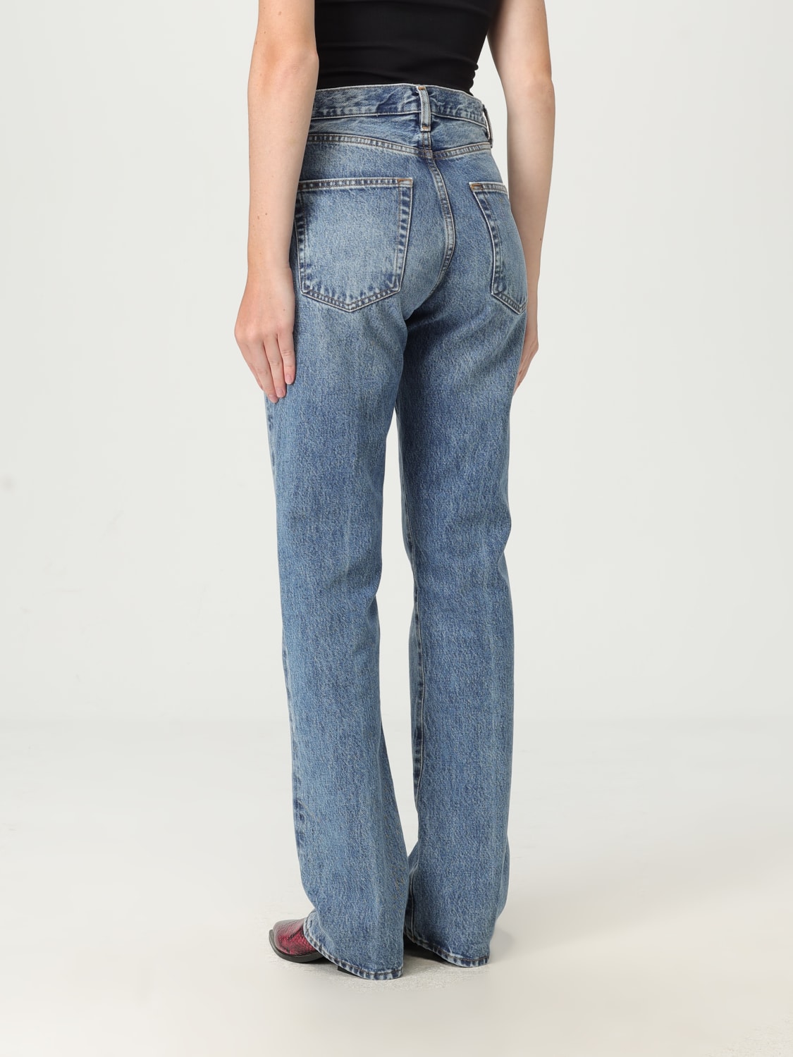 FRAME JEANS: Jeans woman Frame, Denim - Img 2