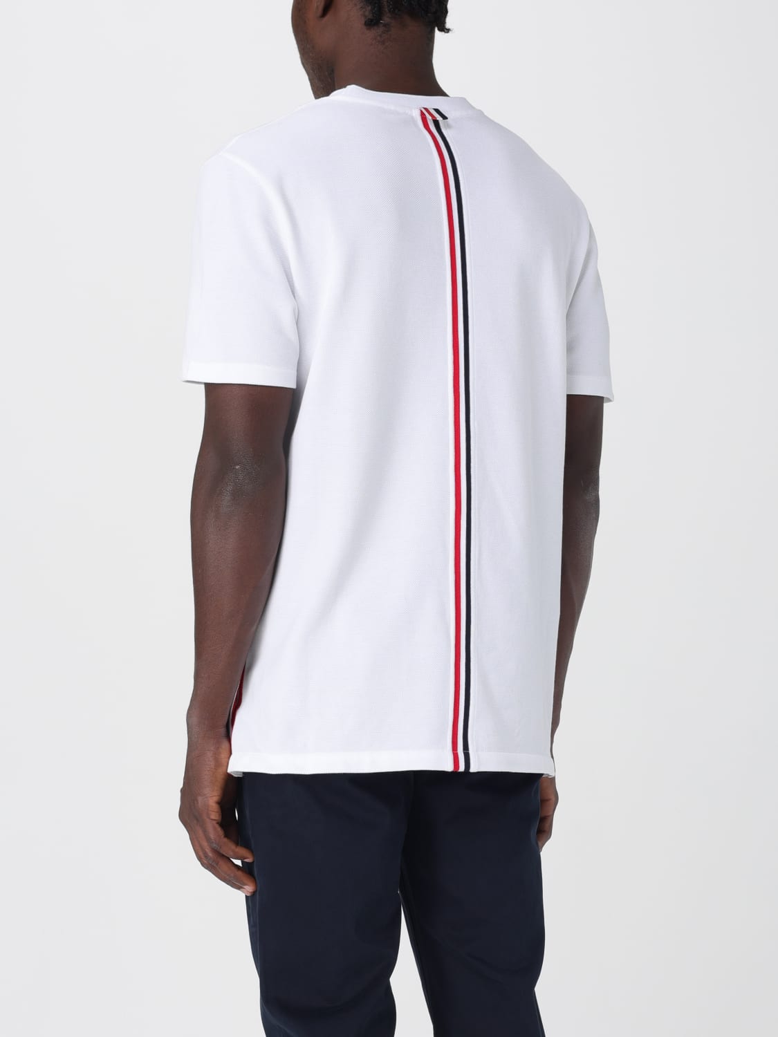 THOM BROWNE CAMISETA: Camiseta hombre Thom Browne, Blanco - Img 3