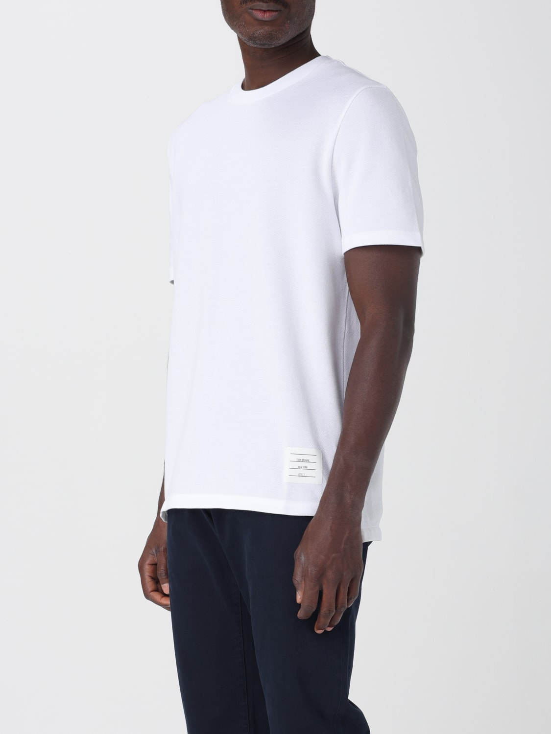THOM BROWNE CAMISETA: Camiseta hombre Thom Browne, Blanco - Img 4