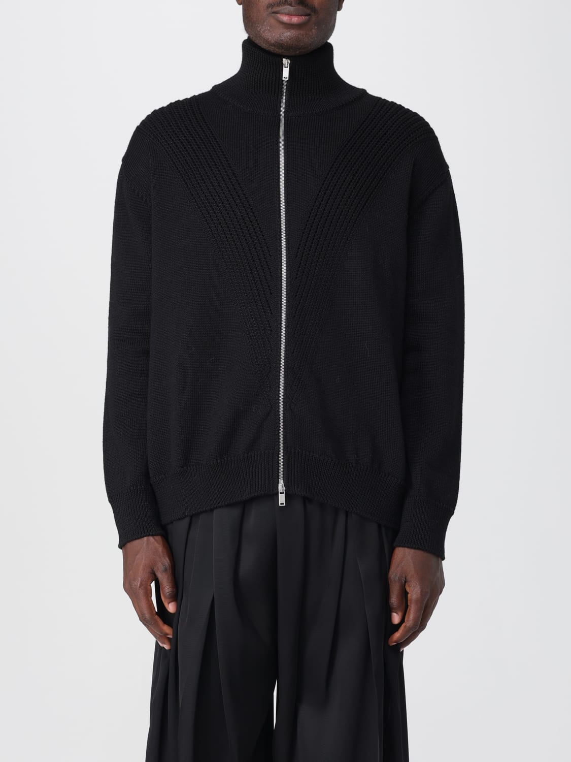 JIL SANDER SWEATER: Cardigan men Jil Sander, Black - Img 1