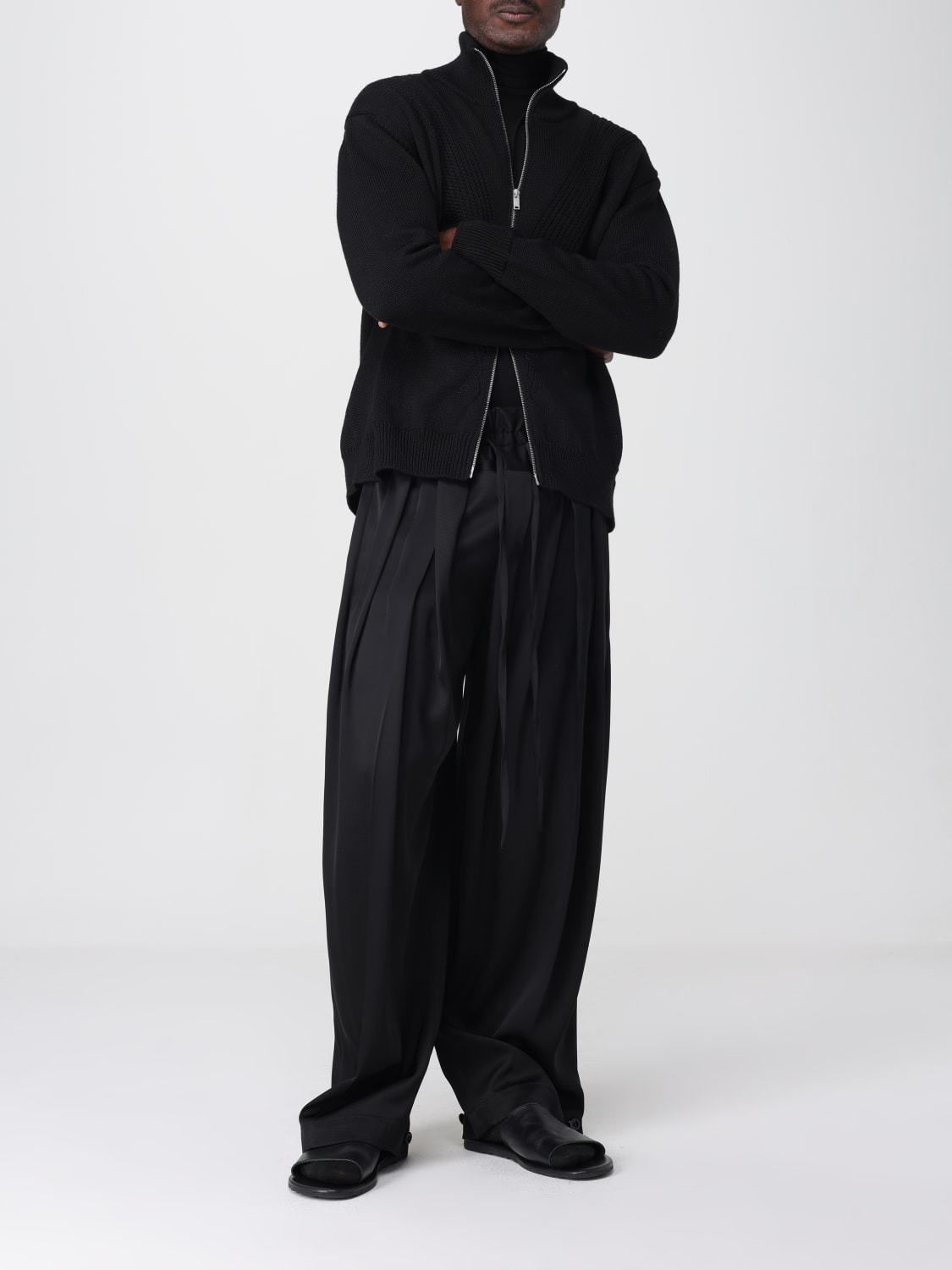 JIL SANDER SWEATER: Cardigan men Jil Sander, Black - Img 2