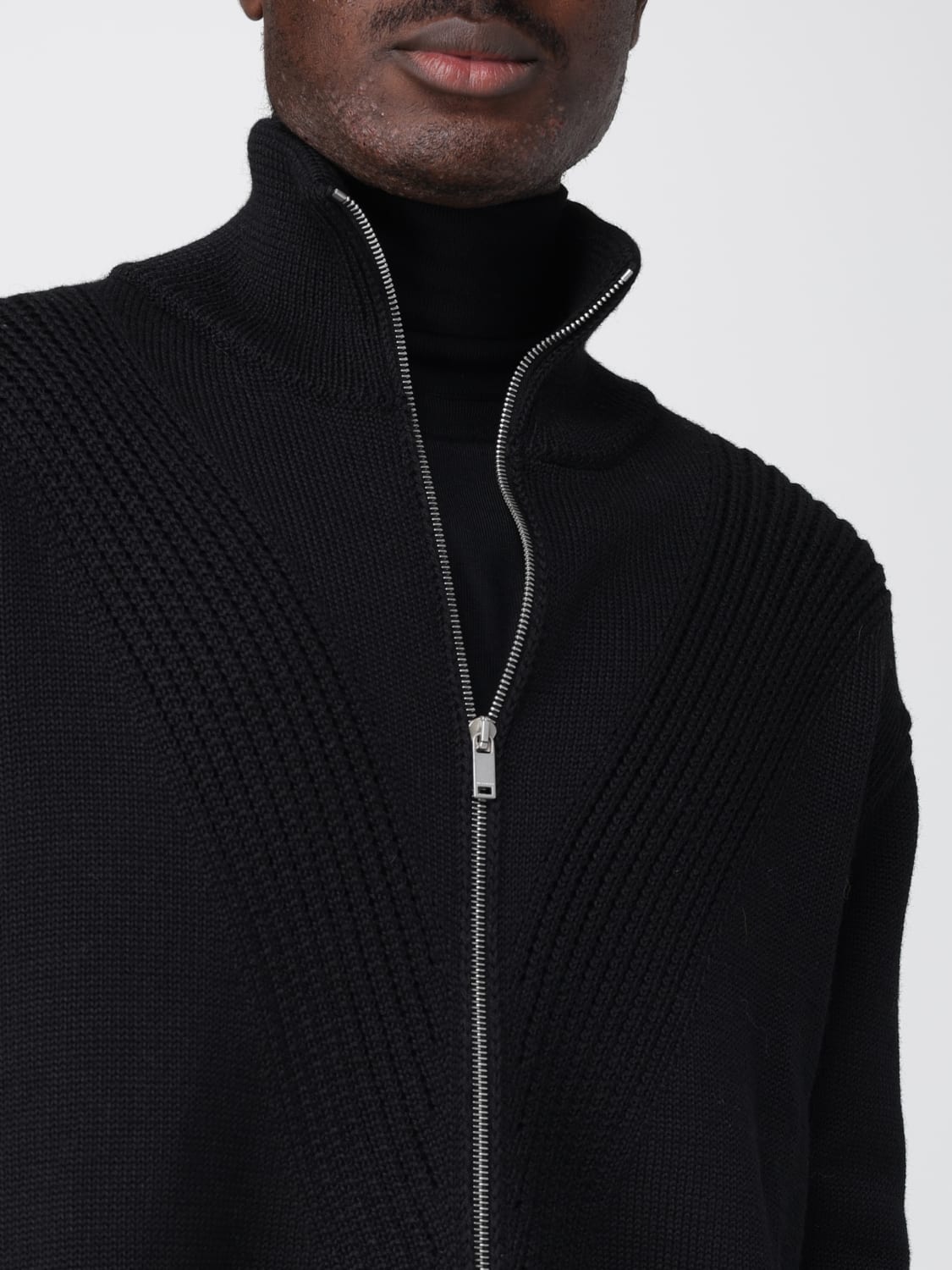 JIL SANDER SWEATER: Cardigan men Jil Sander, Black - Img 5