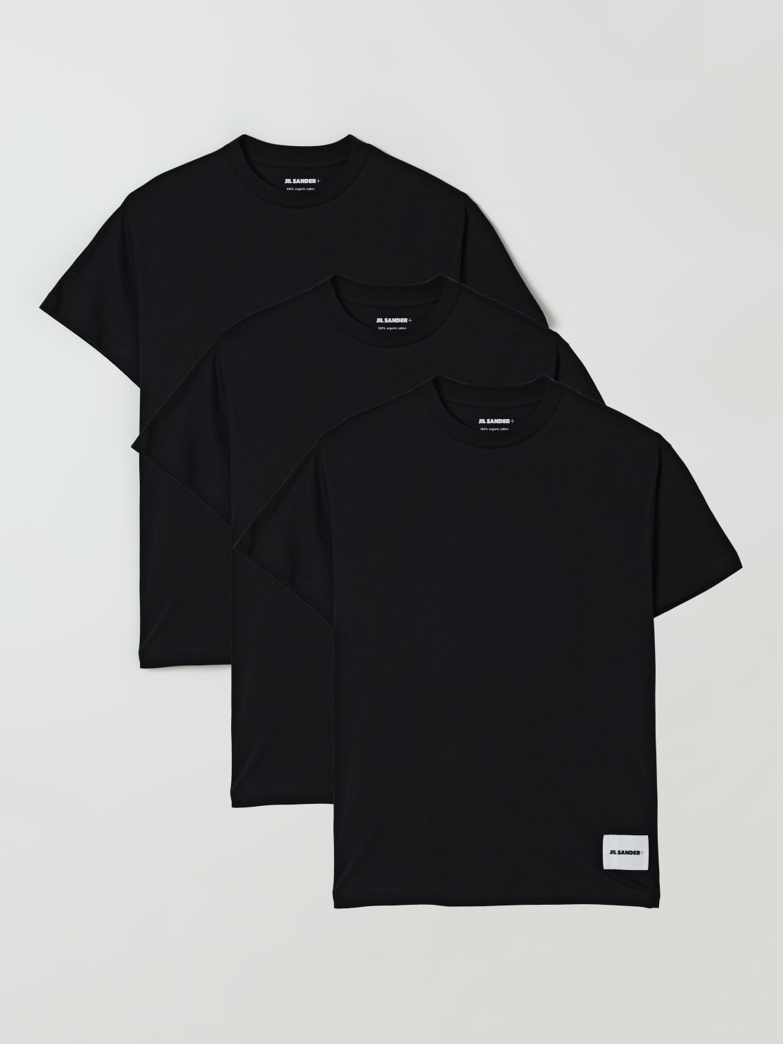 JIL SANDER T-SHIRT: T-shirt men Jil Sander, Black - Img 2