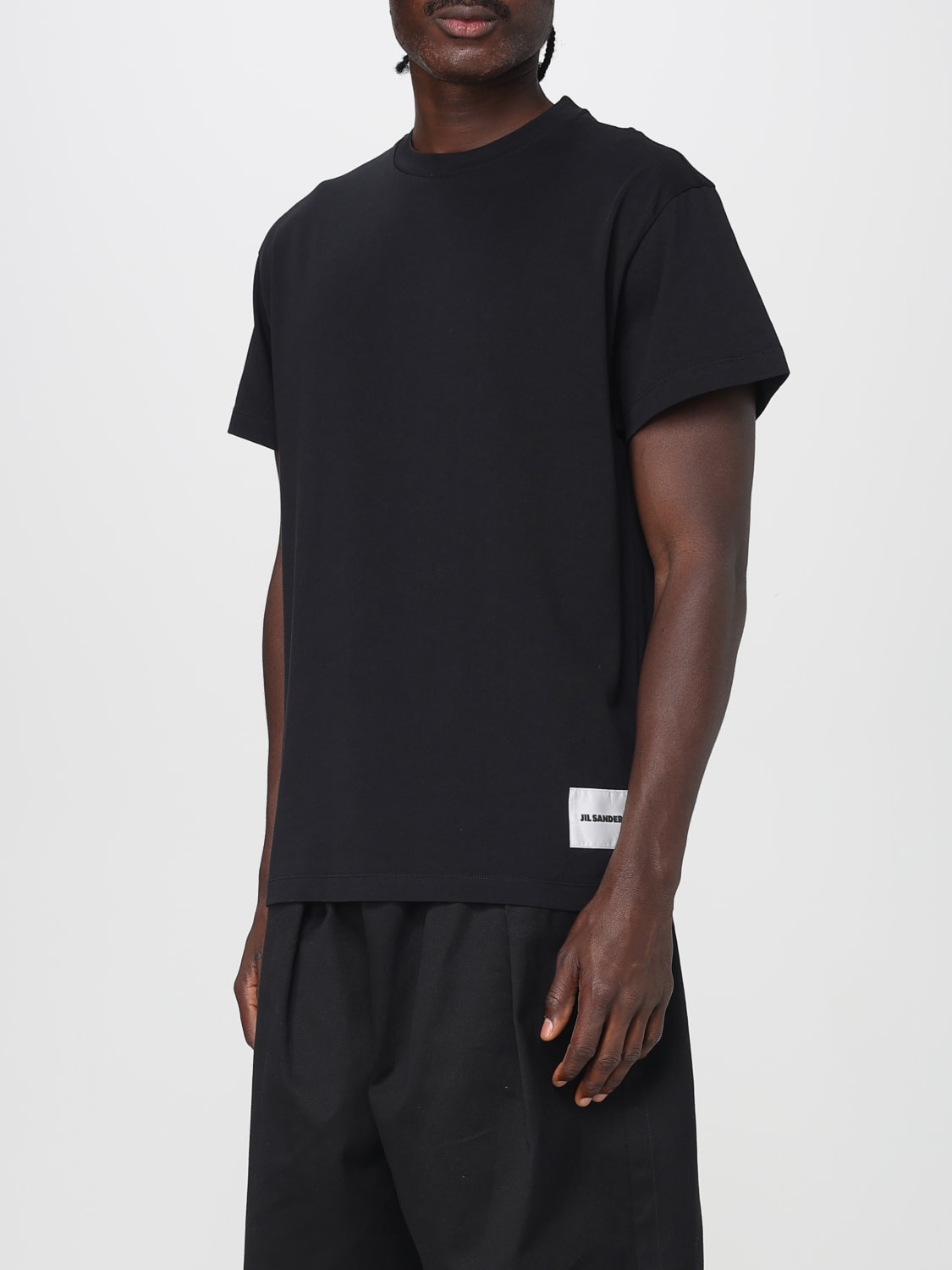 JIL SANDER T-SHIRT: T-shirt men Jil Sander, Black - Img 4