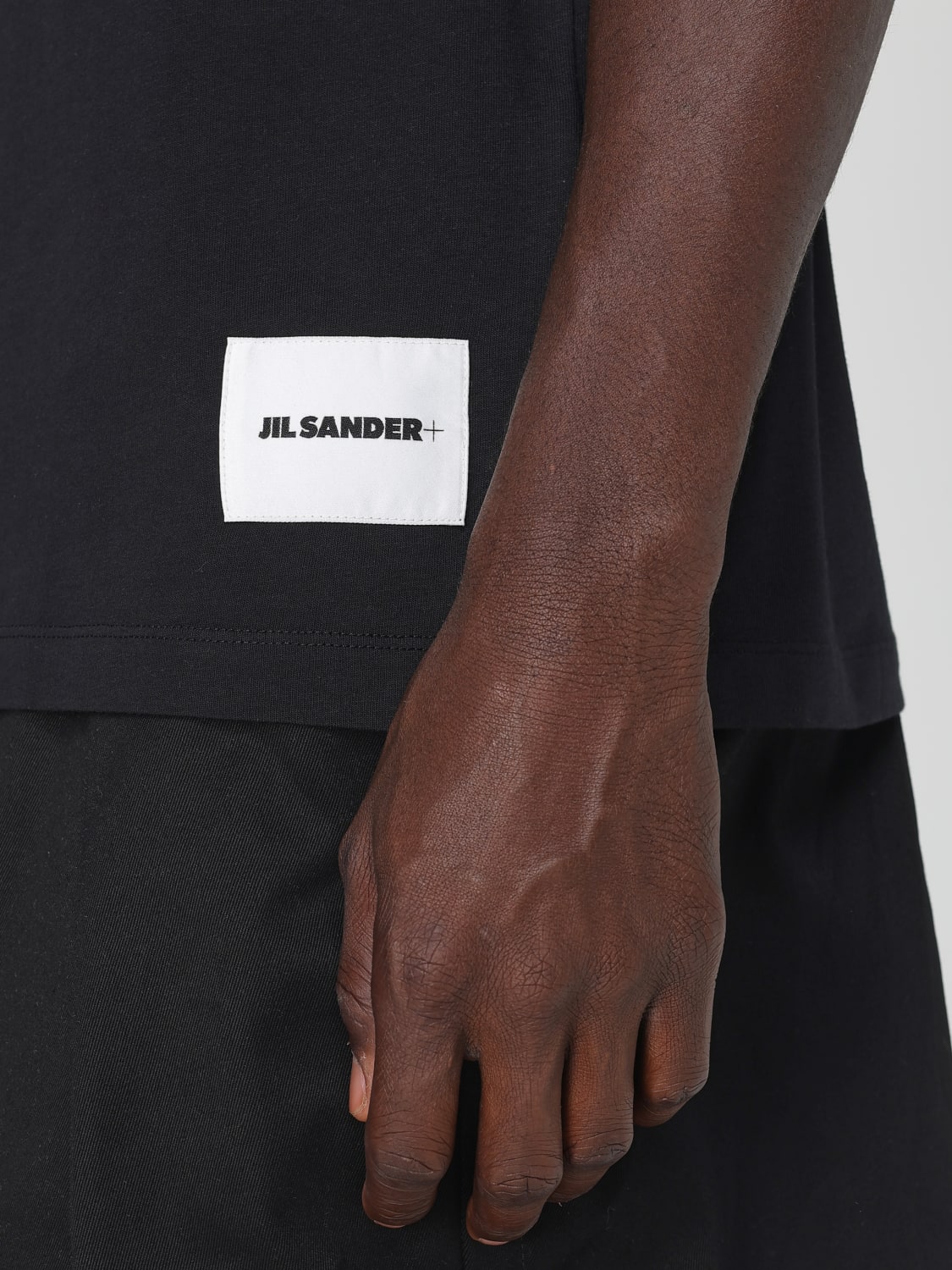 JIL SANDER T-SHIRT: T-shirt men Jil Sander, Black - Img 5