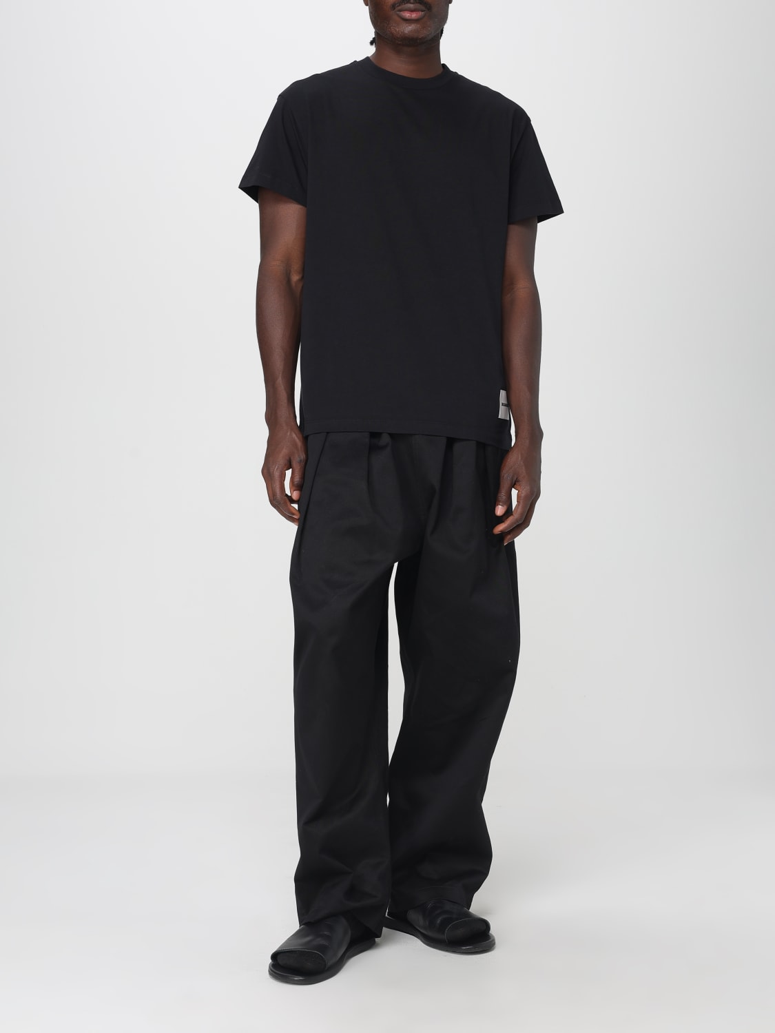 JIL SANDER T-SHIRT: T-shirt men Jil Sander, Black - Img 6