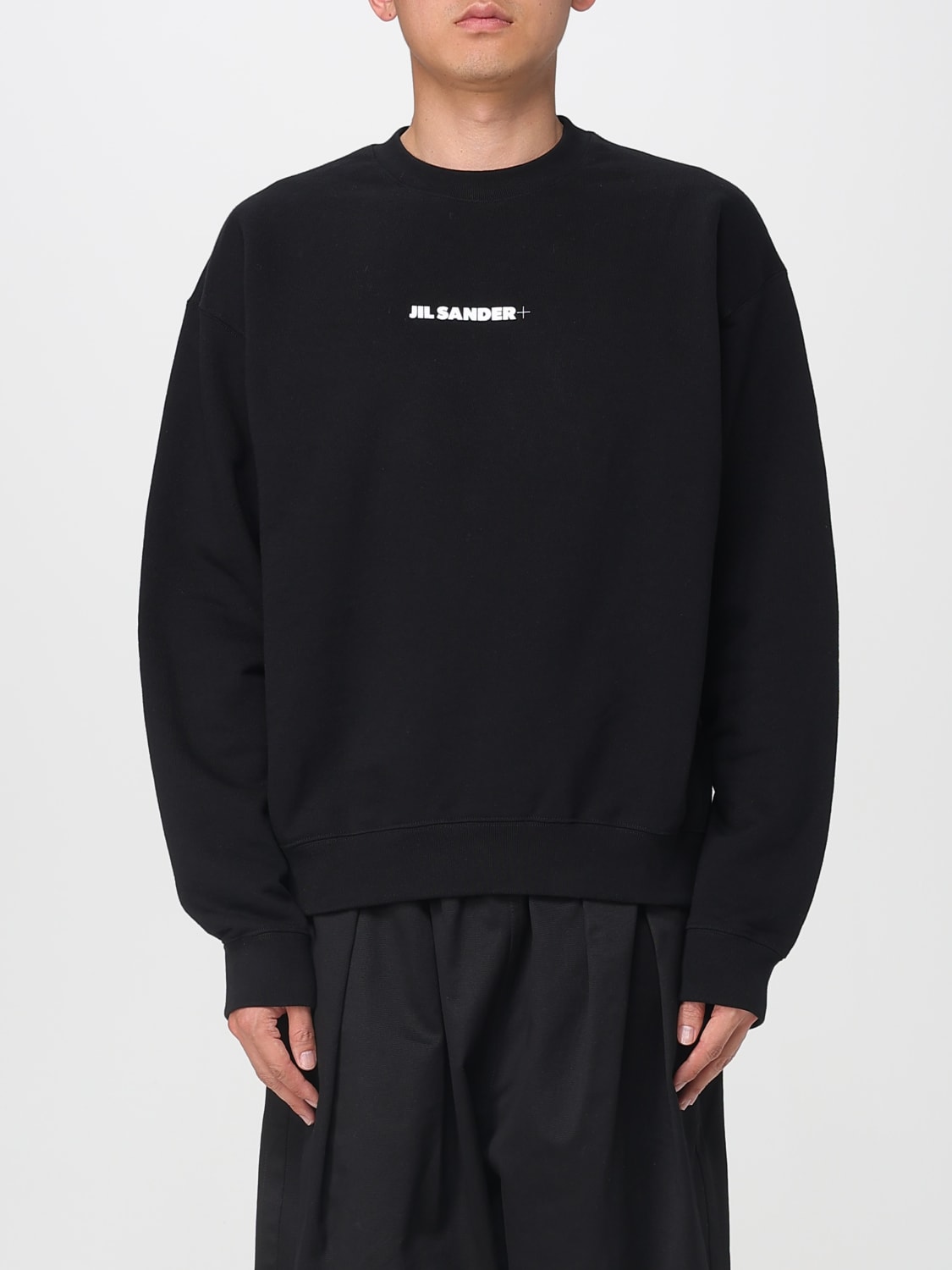 JIL SANDER SWEATSHIRT: Sweater men Jil Sander, Black - Img 1
