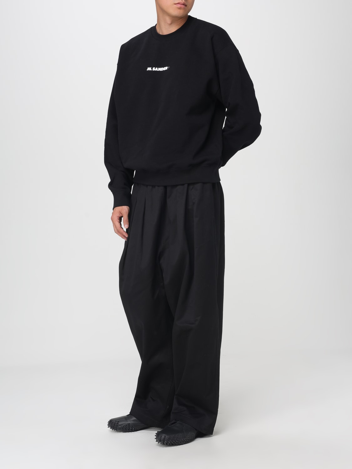 JIL SANDER SWEATSHIRT: Sweater men Jil Sander, Black - Img 2
