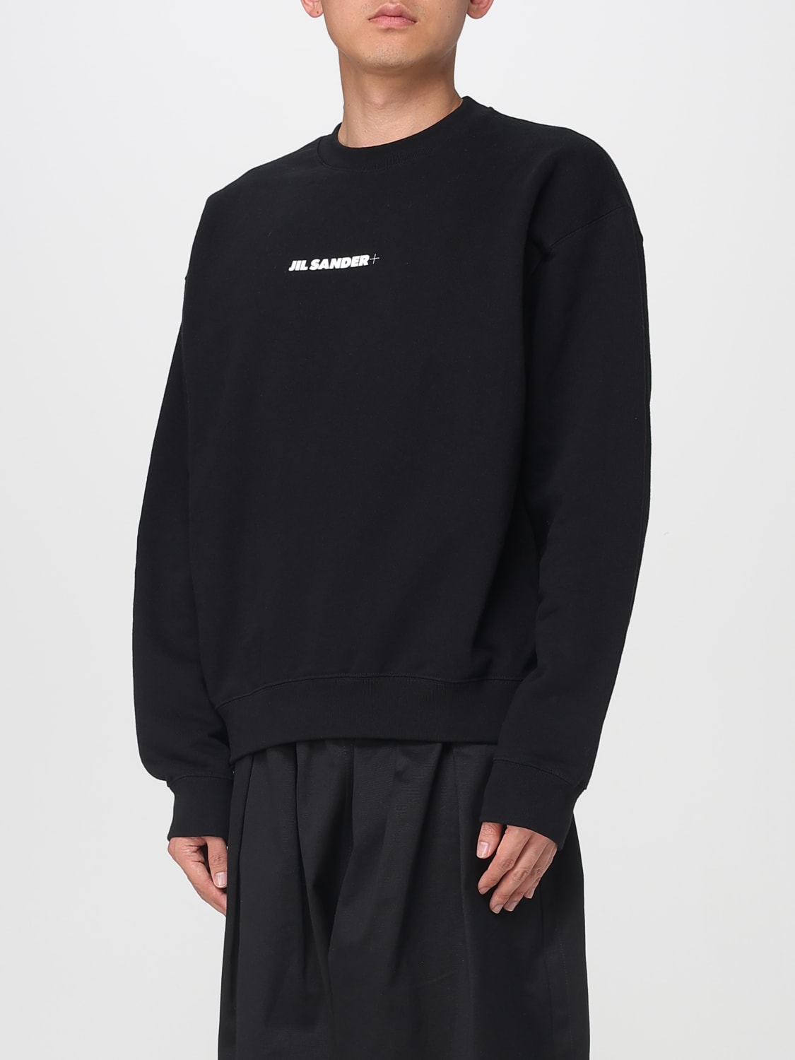 JIL SANDER SWEATSHIRT: Sweater men Jil Sander, Black - Img 4