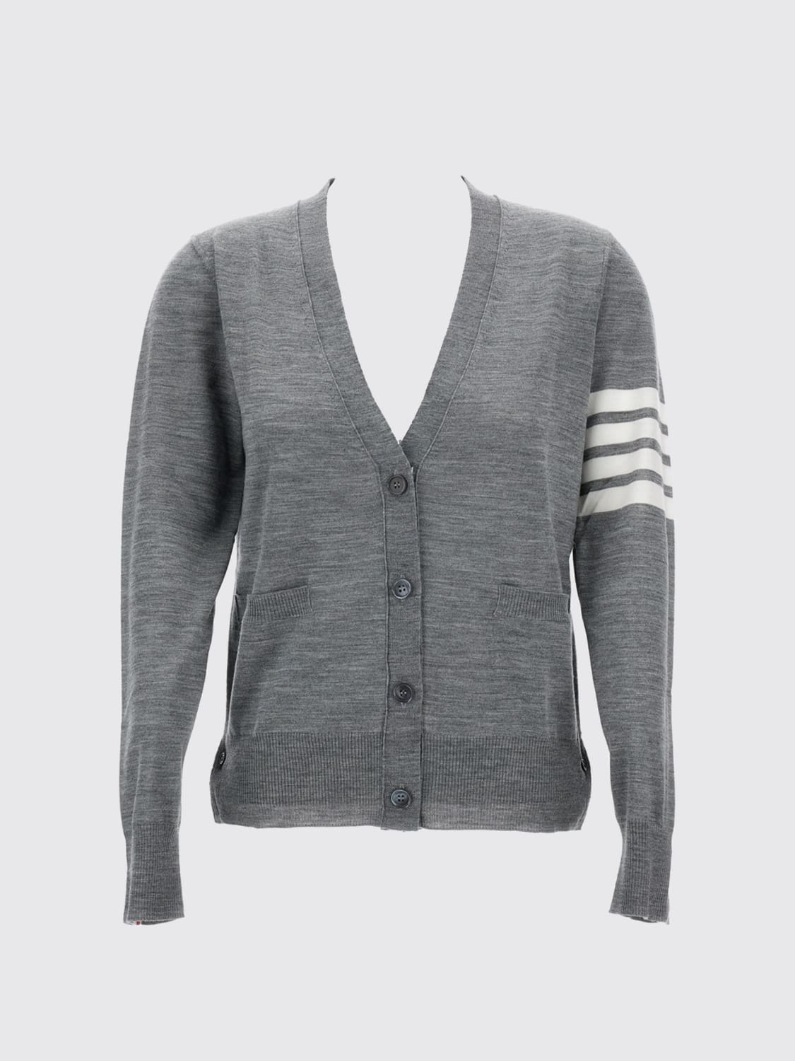 THOM BROWNE JERSEY: Cárdigan mujer Thom Browne, Carbón - Img 2