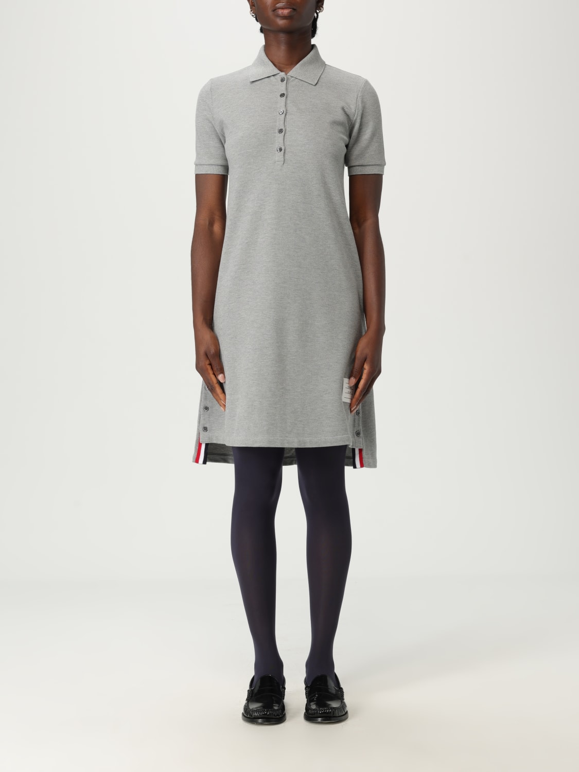 THOM BROWNE ROBE: Robes femme Thom Browne, Gris - Img 1