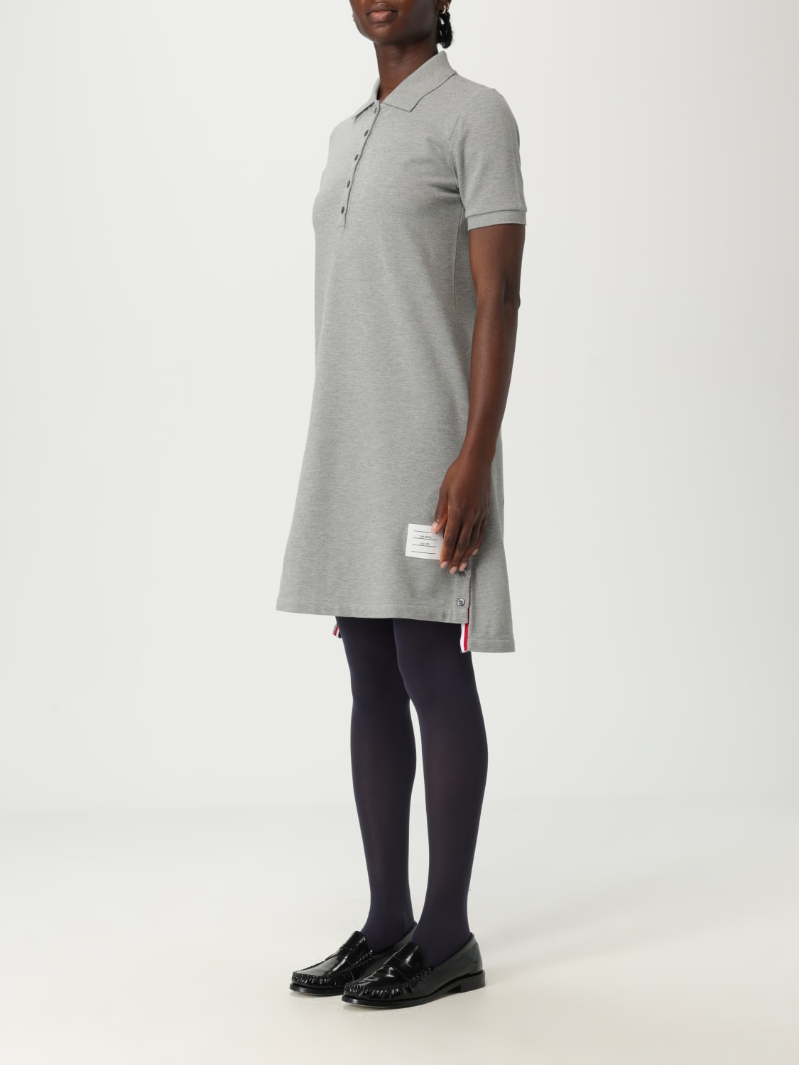 THOM BROWNE ROBE: Robes femme Thom Browne, Gris - Img 3