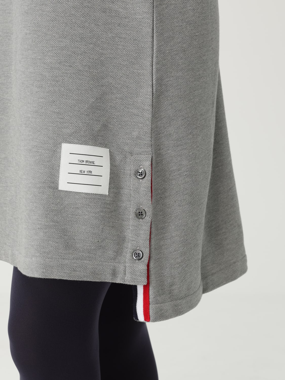 THOM BROWNE ROBE: Robes femme Thom Browne, Gris - Img 4