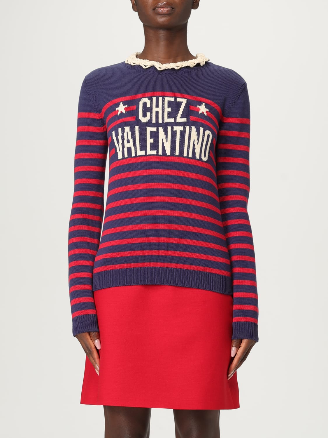 VALENTINO SWEATER: Cardigan woman Valentino, Multicolor - Img 1