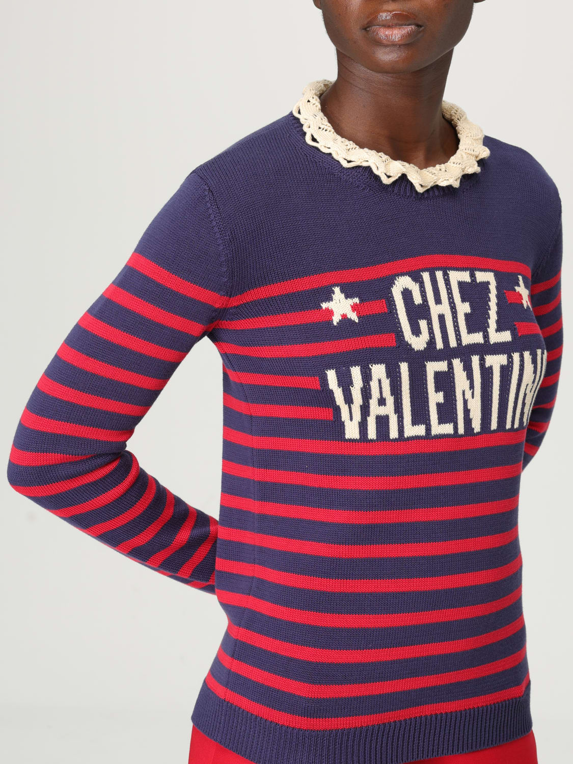 VALENTINO SWEATER: Cardigan woman Valentino, Multicolor - Img 5