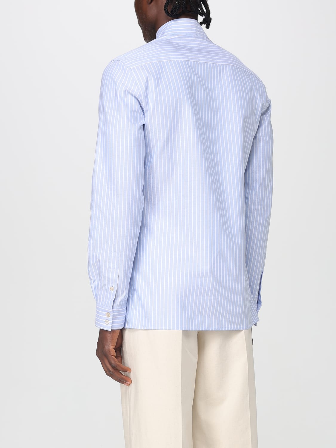 VALENTINO SHIRT: Shirt men Valentino, Blue - Img 3