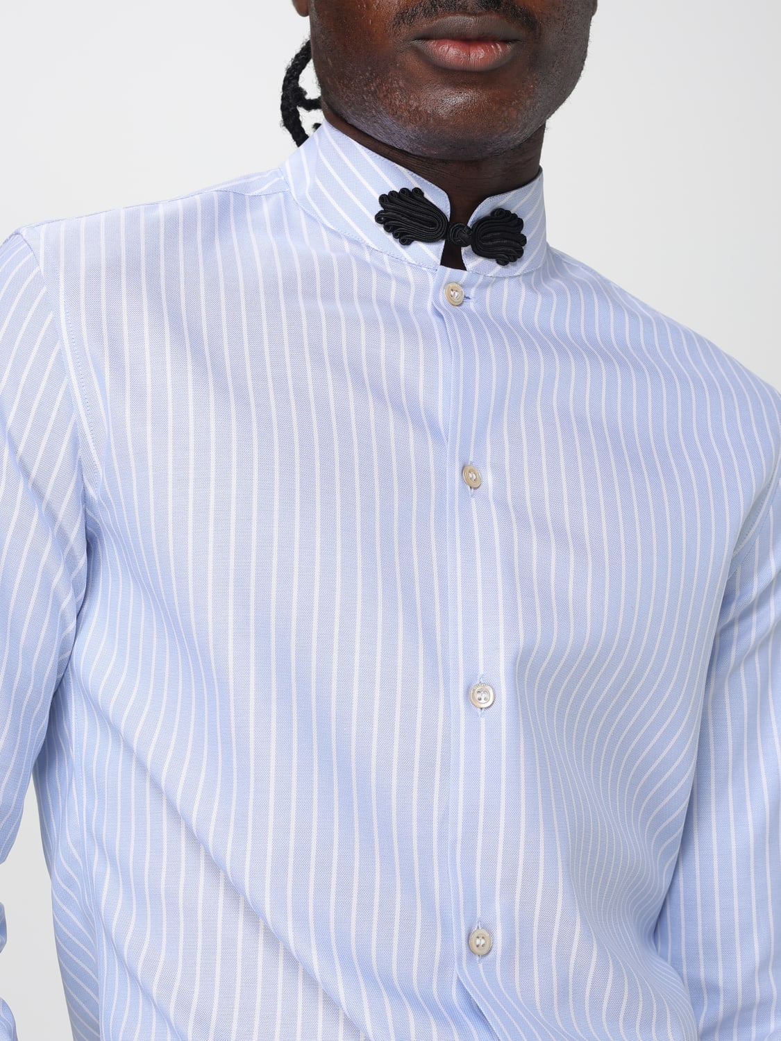 VALENTINO SHIRT: Shirt men Valentino, Blue - Img 5