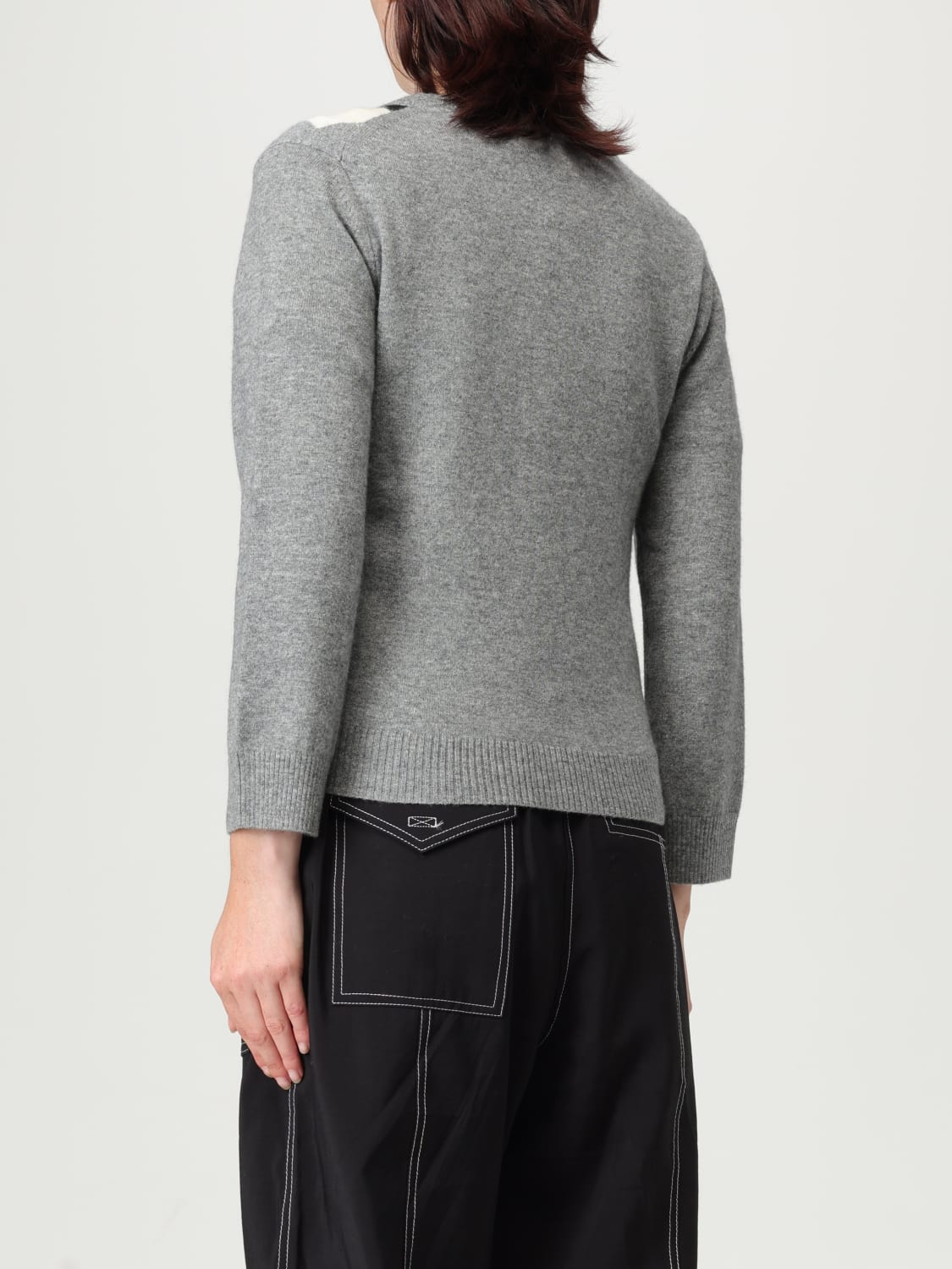 GANNI T-SHIRT: T-shirt woman Ganni, Grey - Img 3