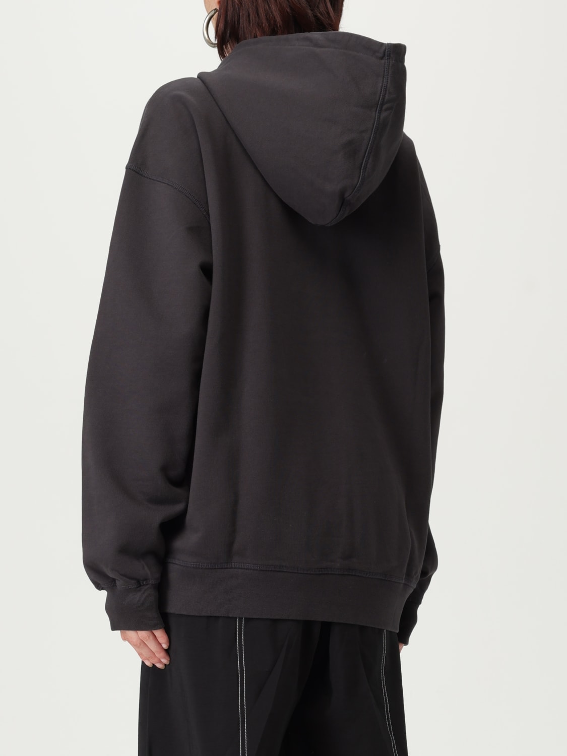 GANNI SWEATSHIRT: Sweater woman Ganni, Grey - Img 3