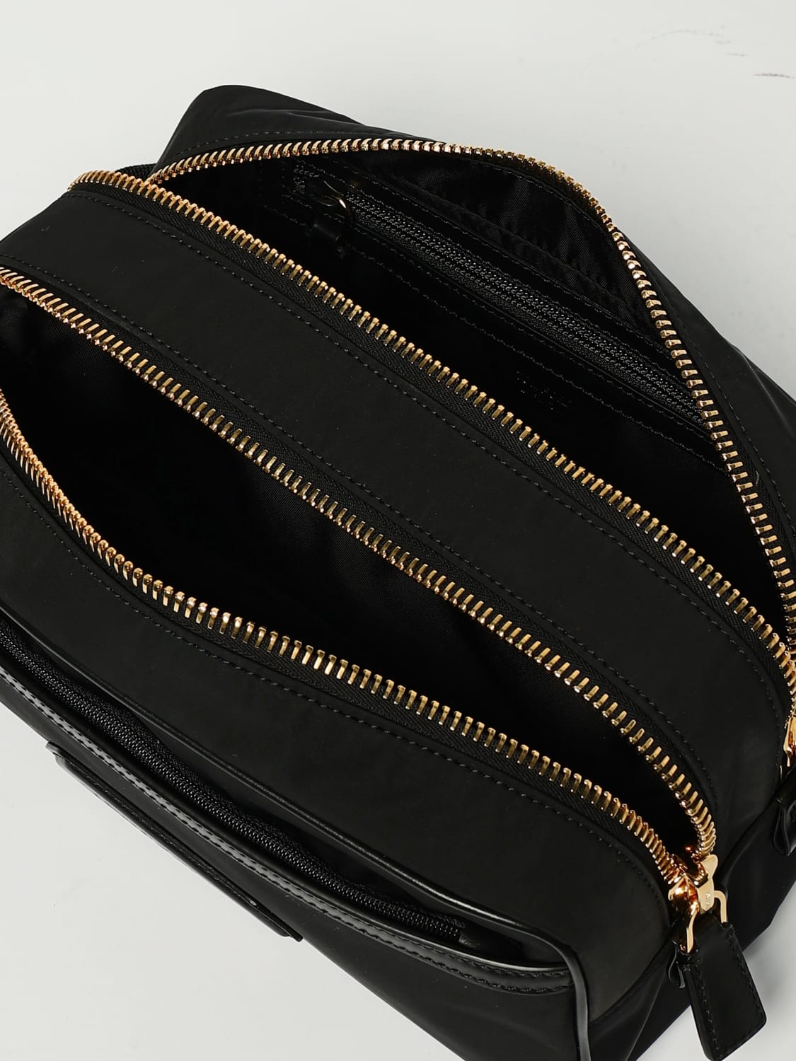 TOM FORD ACCESSORI BEAUTY: Beauty case in poliestere e pelle Tom Ford, Nero - Img 4