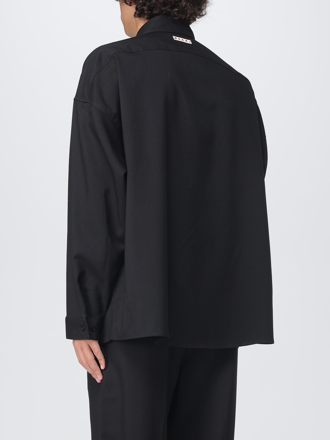 MARNI HEMD: Hemd herren Marni, Schwarz - Img 3