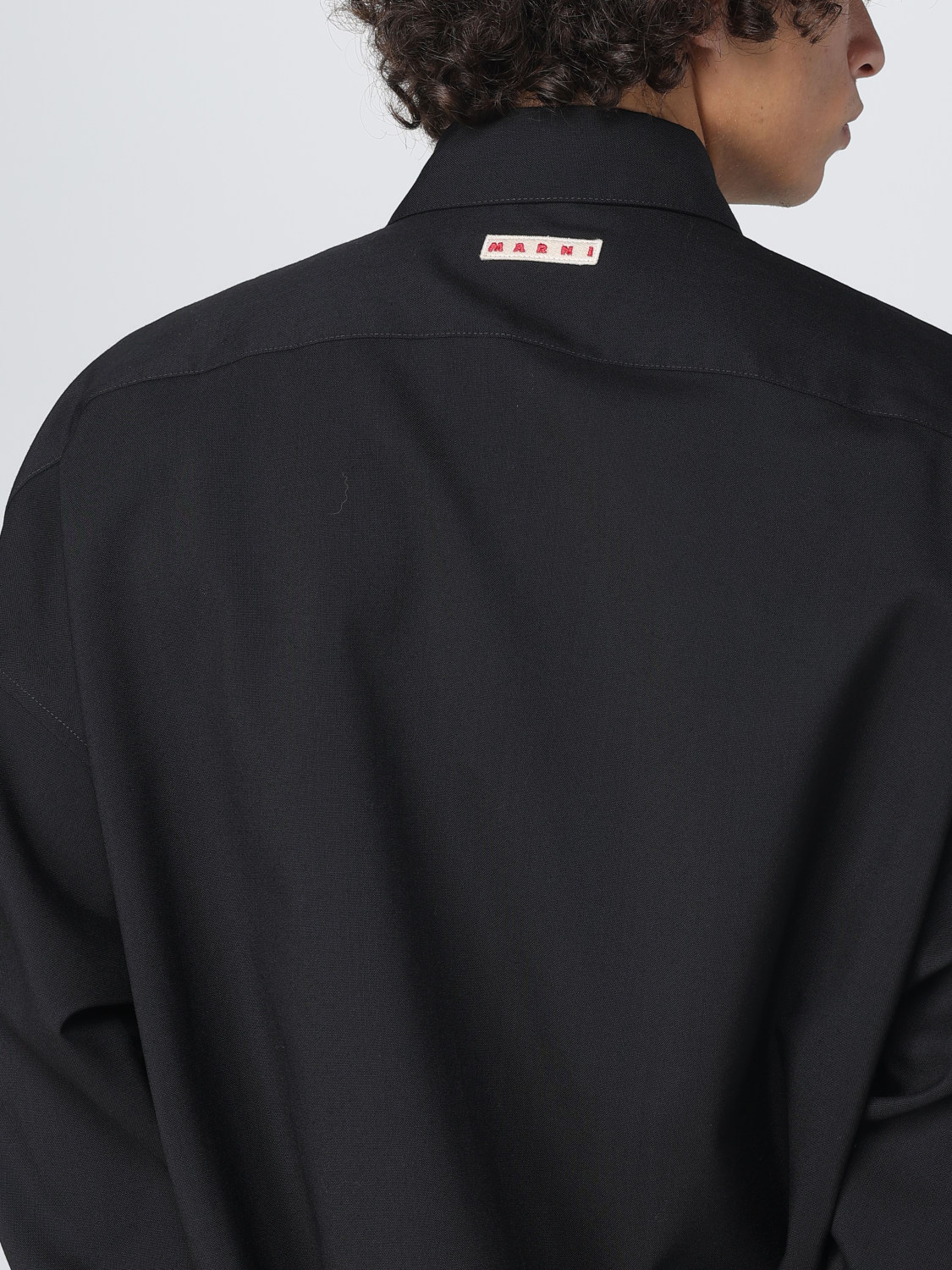 MARNI HEMD: Hemd herren Marni, Schwarz - Img 5