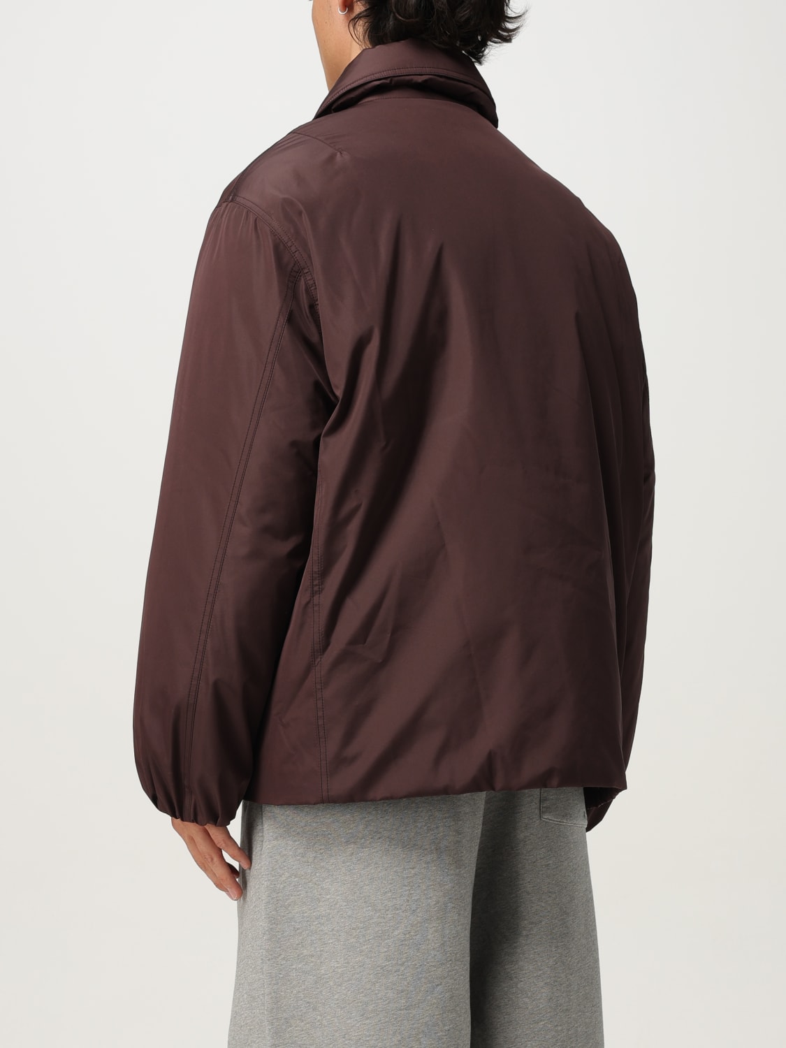 JIL SANDER JACKET: Coat men Jil Sander, Brown - Img 3