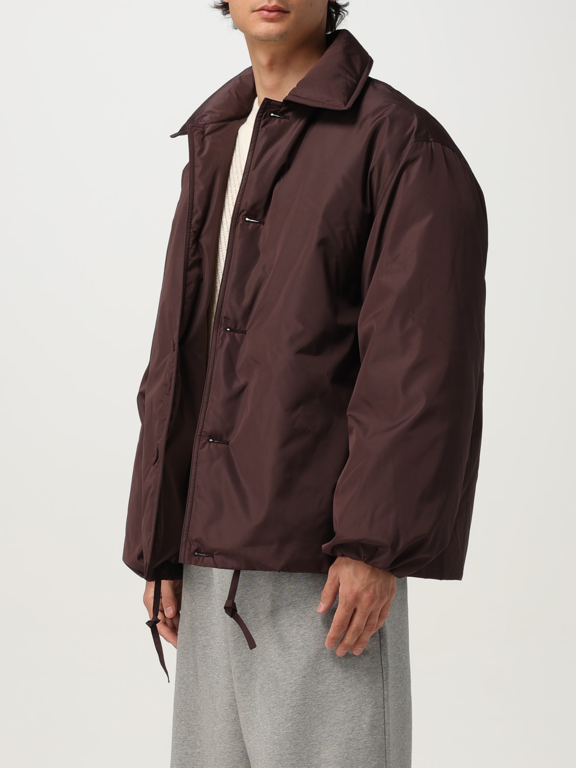 JIL SANDER JACKET: Coat men Jil Sander, Brown - Img 4