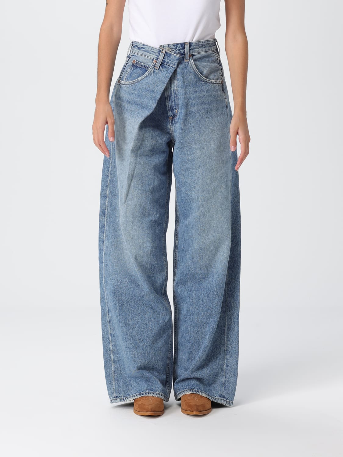 AGOLDE JEANS: Jeans damen Agolde, Denim - Img 1