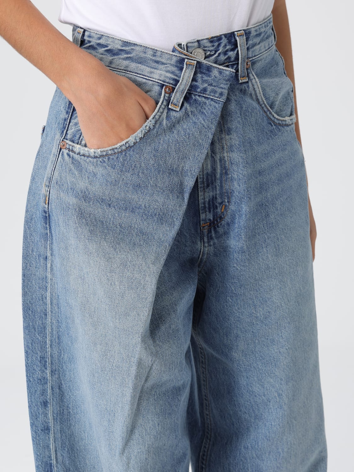 AGOLDE JEANS: Jeans damen Agolde, Denim - Img 3