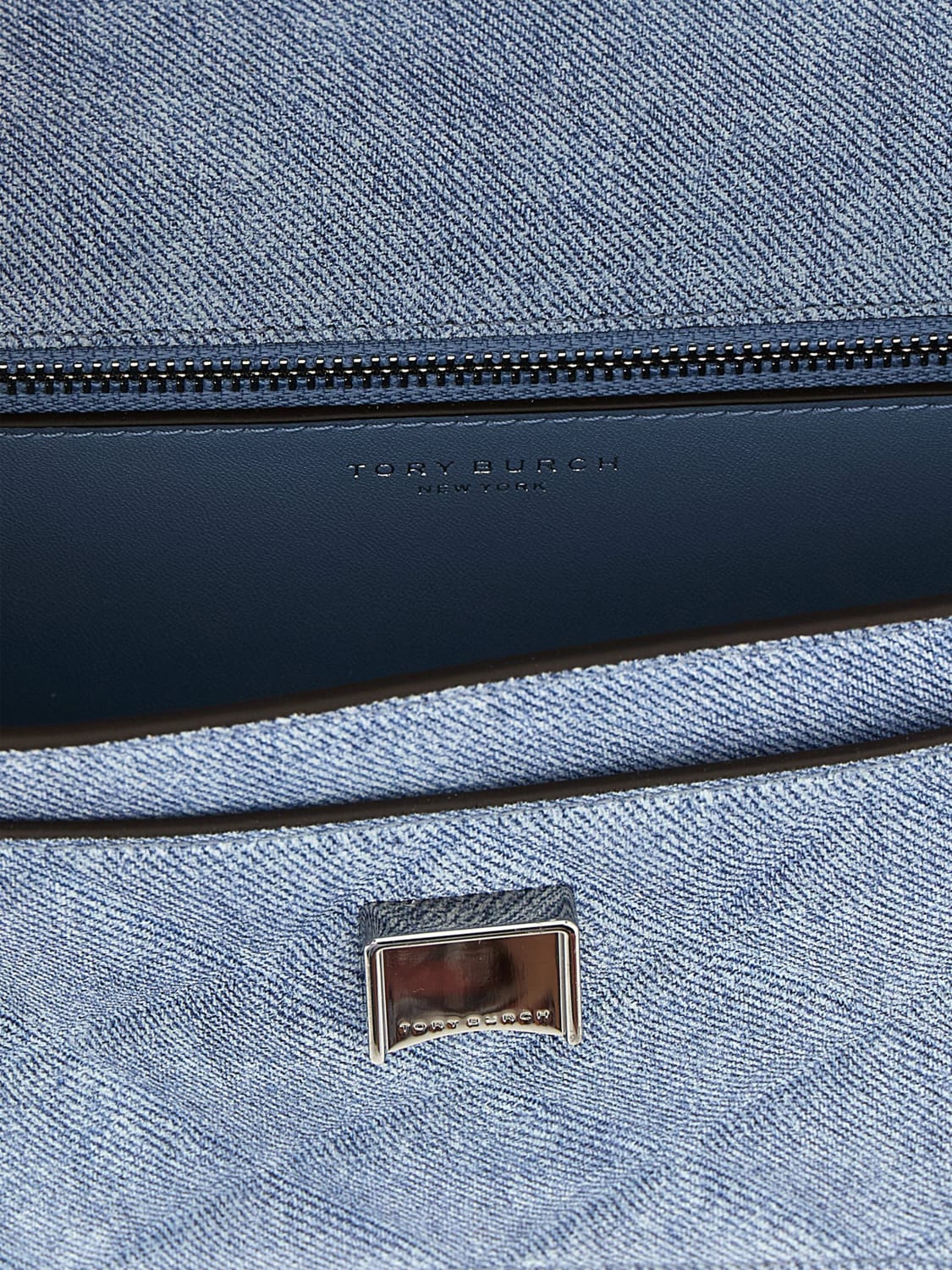 TORY BURCH MINI BOLSO: Bolso de hombro mujer Tory Burch, Azul Oscuro - Img 4