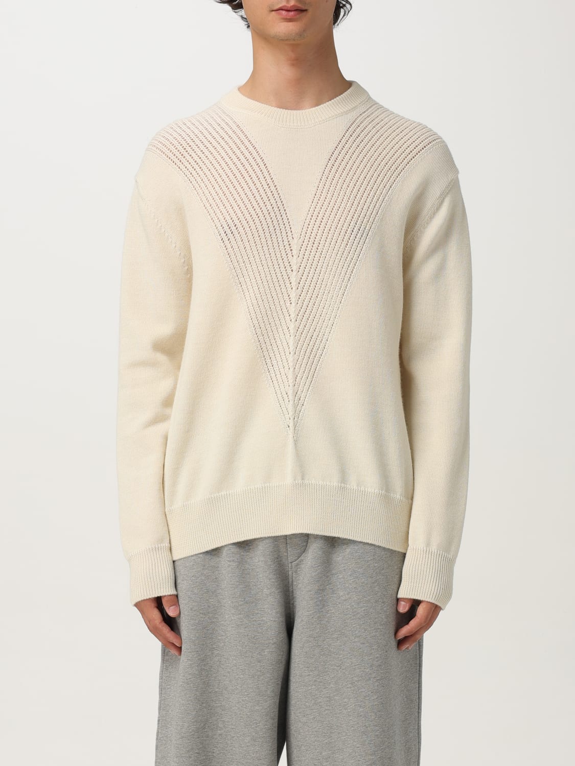 JIL SANDER SWEATER: Cardigan men Jil Sander, White - Img 1