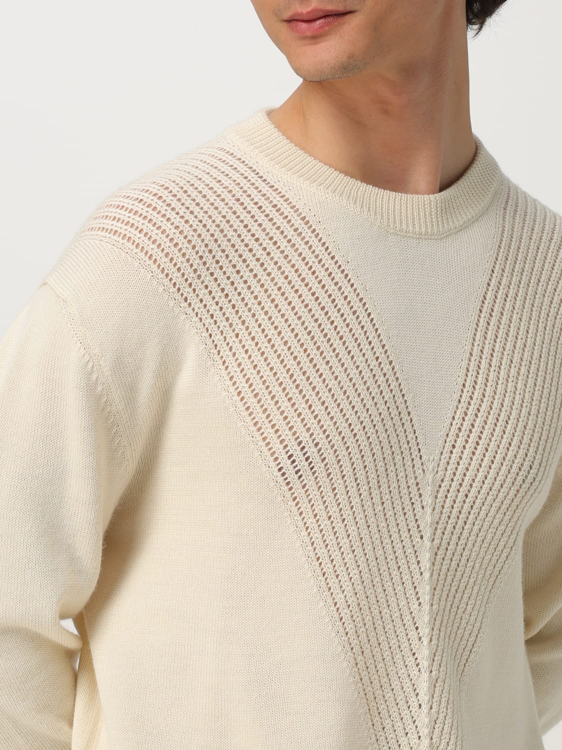 JIL SANDER SWEATER: Cardigan men Jil Sander, White - Img 5