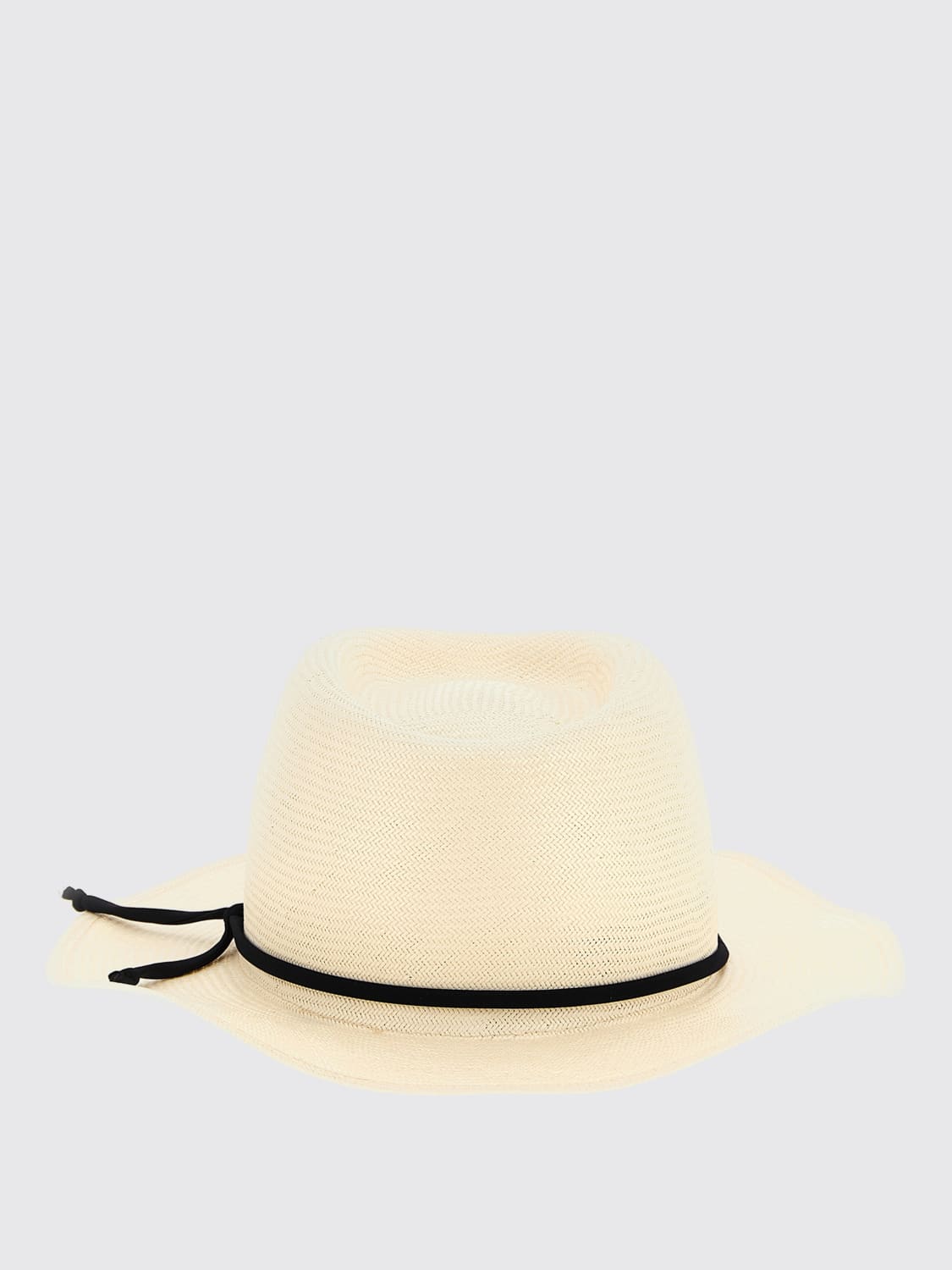 MAISON MICHEL CAPPELLO: Cappello Andrè Maison Michel in rafia , Bianco - Img 2