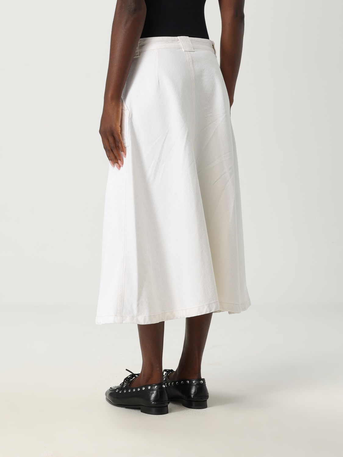 A.P.C. SKIRT: Skirt woman A.P.C., White - Img 2