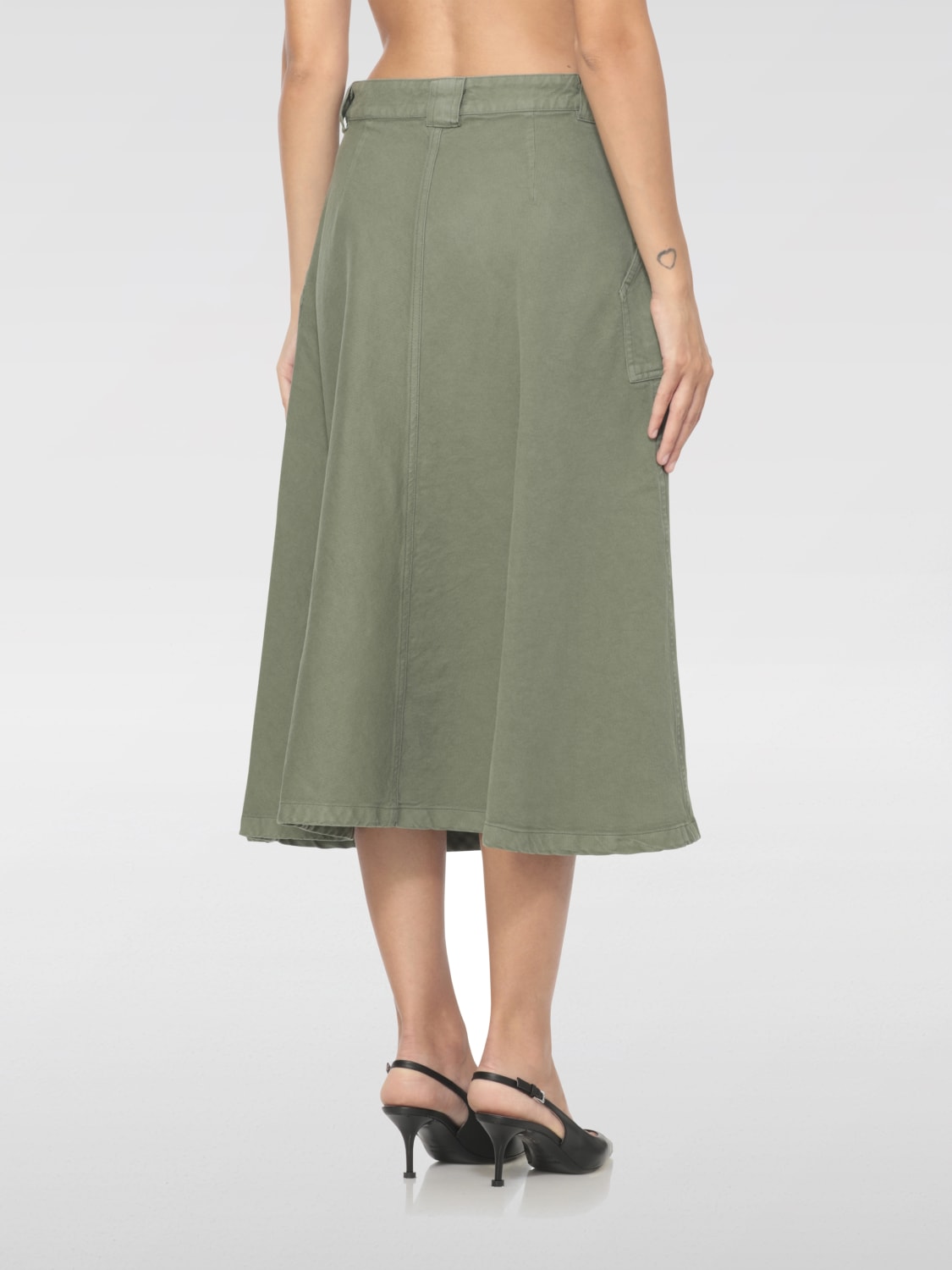 A.P.C. ROCK: Rock damen A.P.C., Grün - Img 3