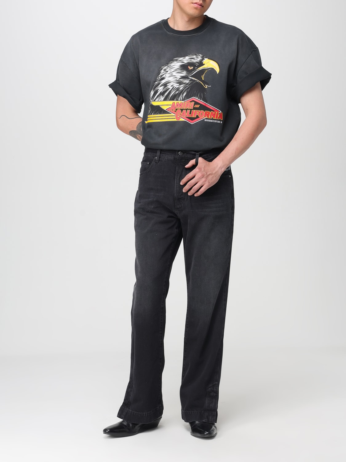 AMIRI JEANS: Jeans men Amiri, Black - Img 2