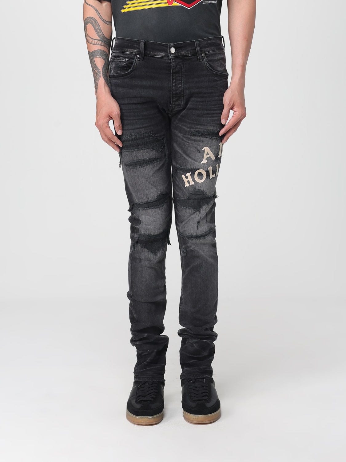 AMIRI JEANS: Jeans men Amiri, Black - Img 1