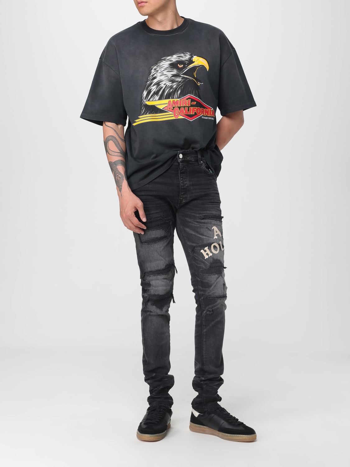 AMIRI JEANS: Jeans men Amiri, Black - Img 2