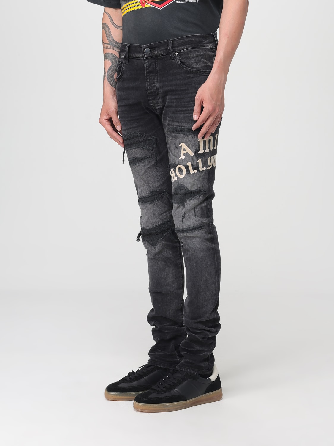 AMIRI JEANS: Jeans men Amiri, Black - Img 4