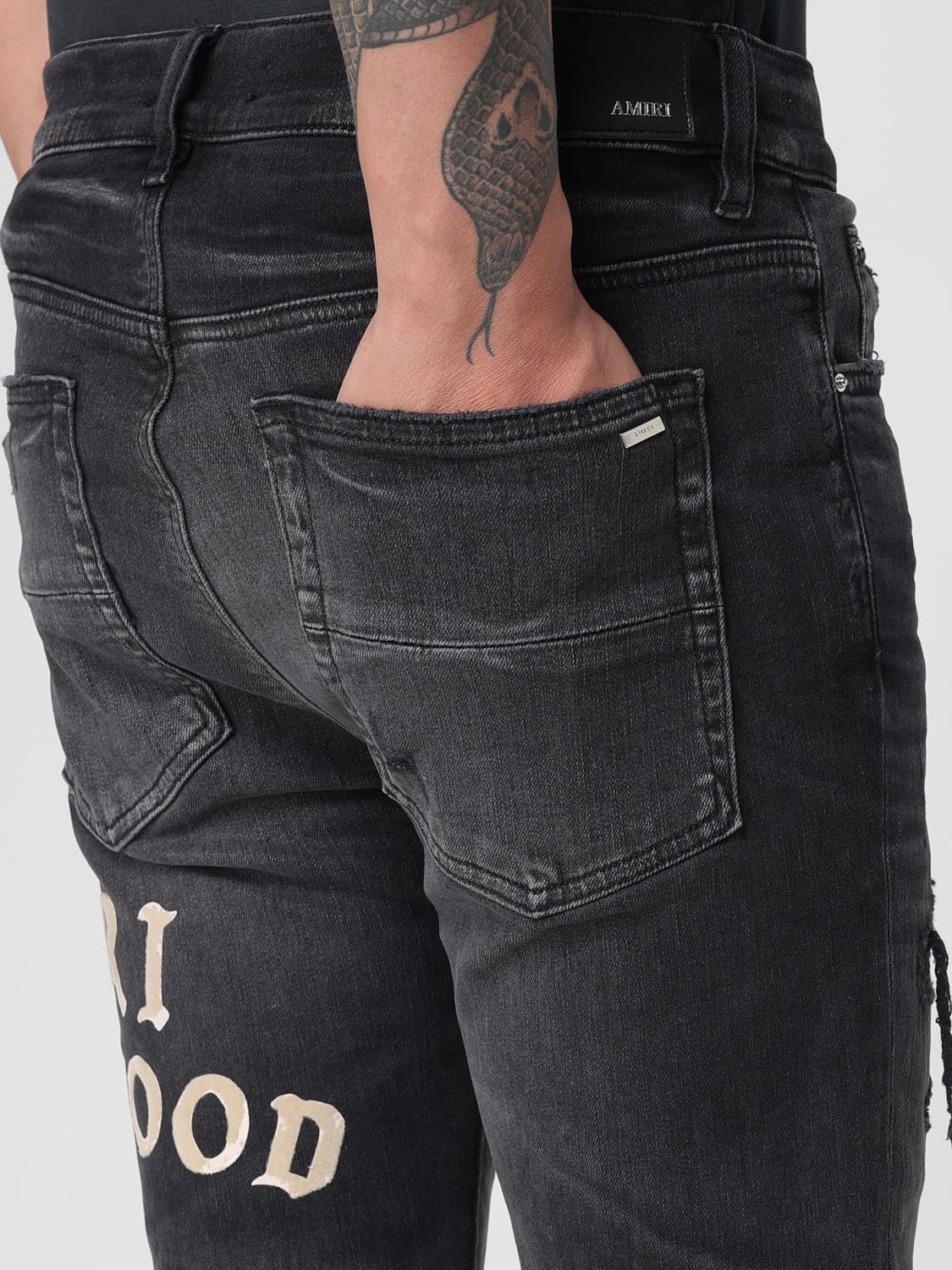 AMIRI: Jeans men - Black | Amiri jeans AMDNSY1152 online at