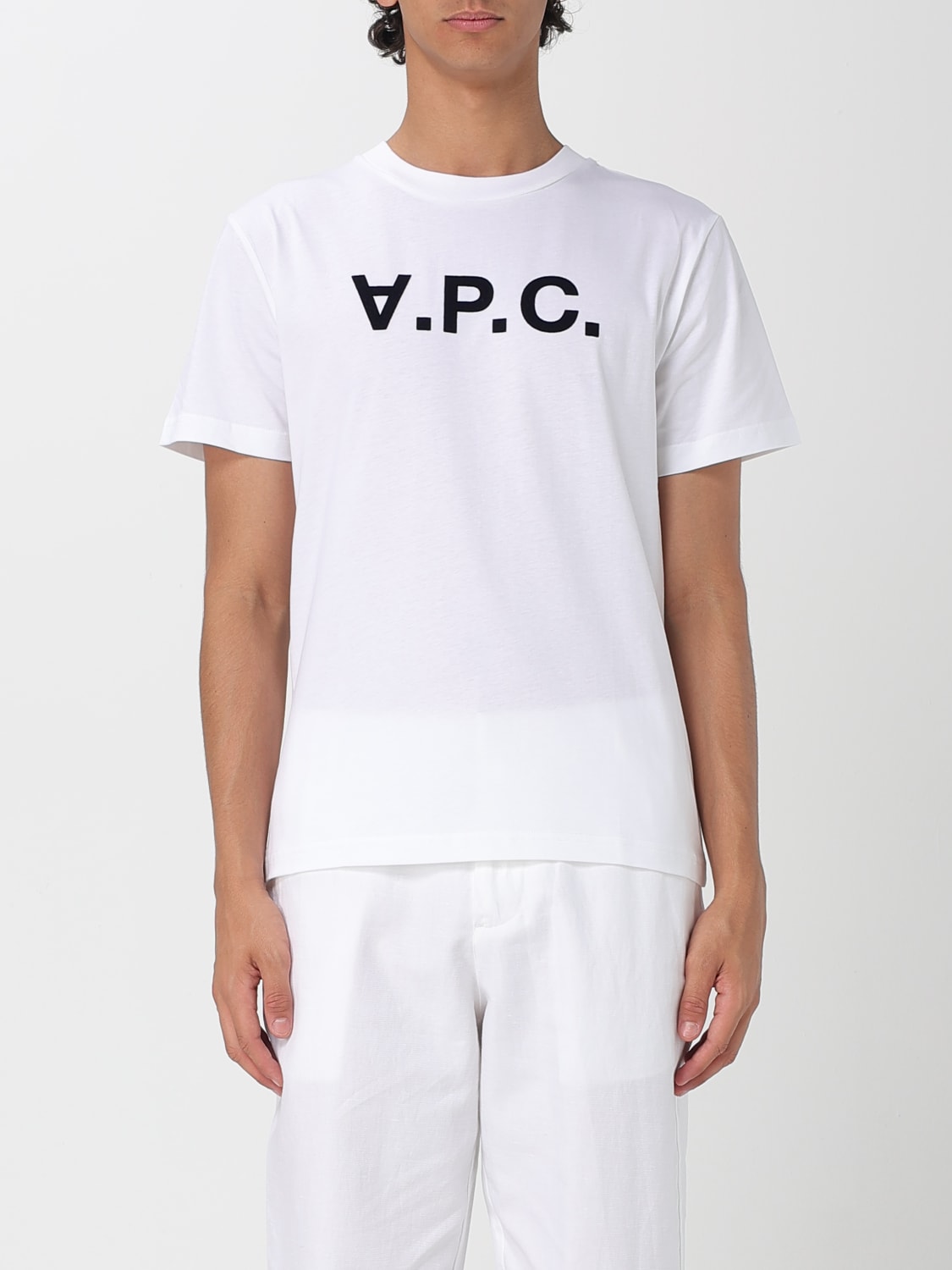 A.P.C. CAMISETA: Camiseta hombre A.P.C., Blanco - Img 1