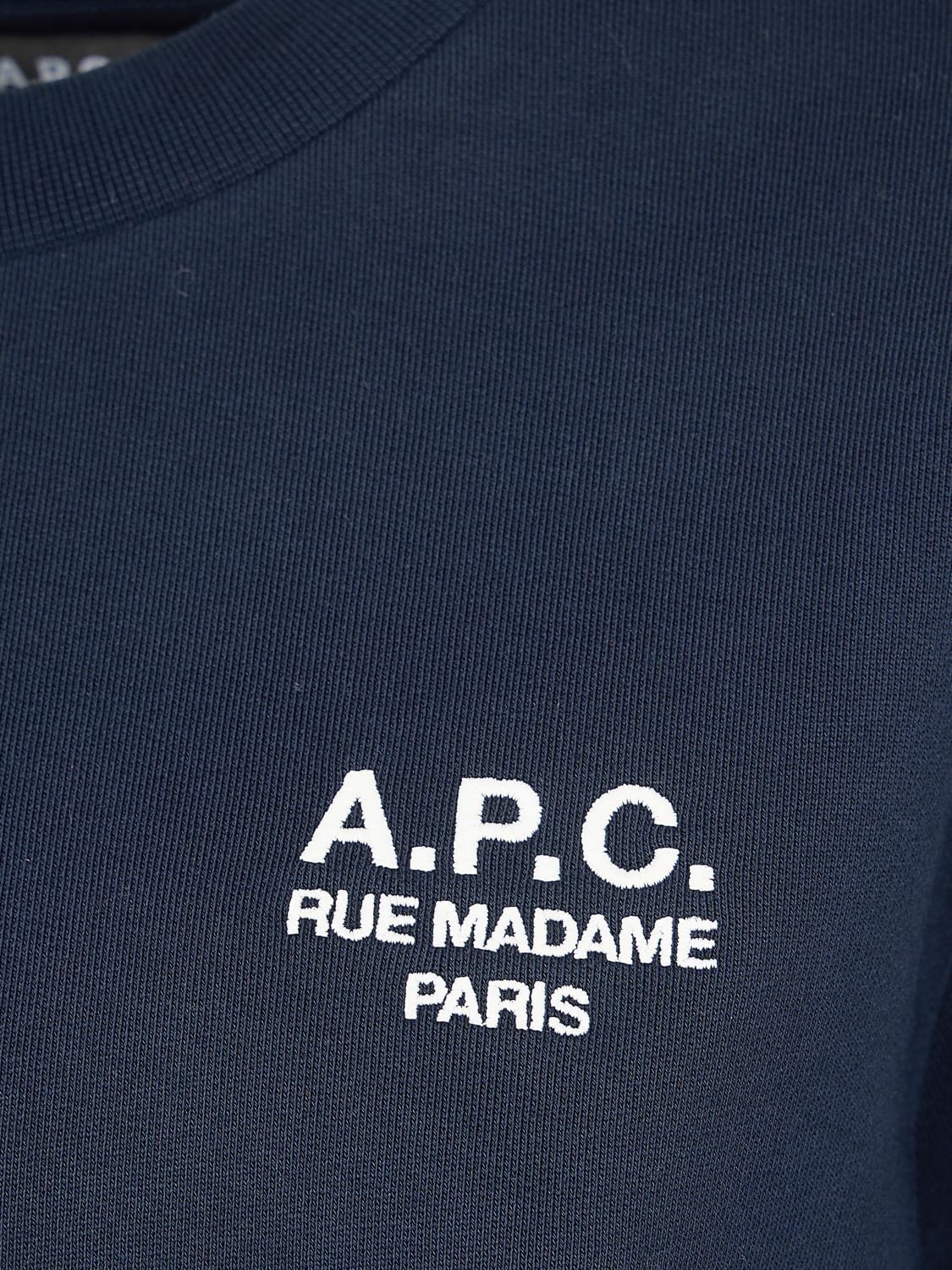 A.P.C. SWEATSHIRT: Sweatshirt herren A.P.C., Navy - Img 3