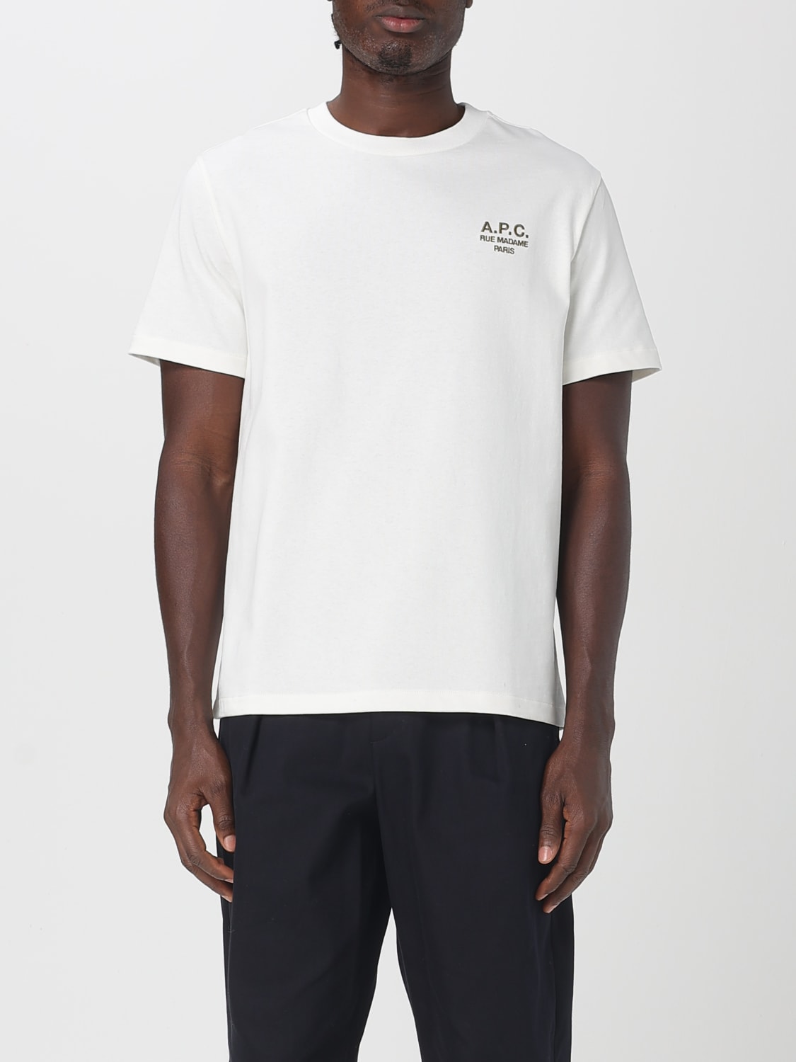A.P.C. T-SHIRT: T-shirt herren A.P.C., Weiss 1 - Img 1